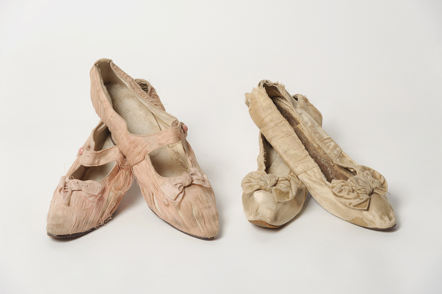 Two pairs of antique shoes | Nikki Page Antiques