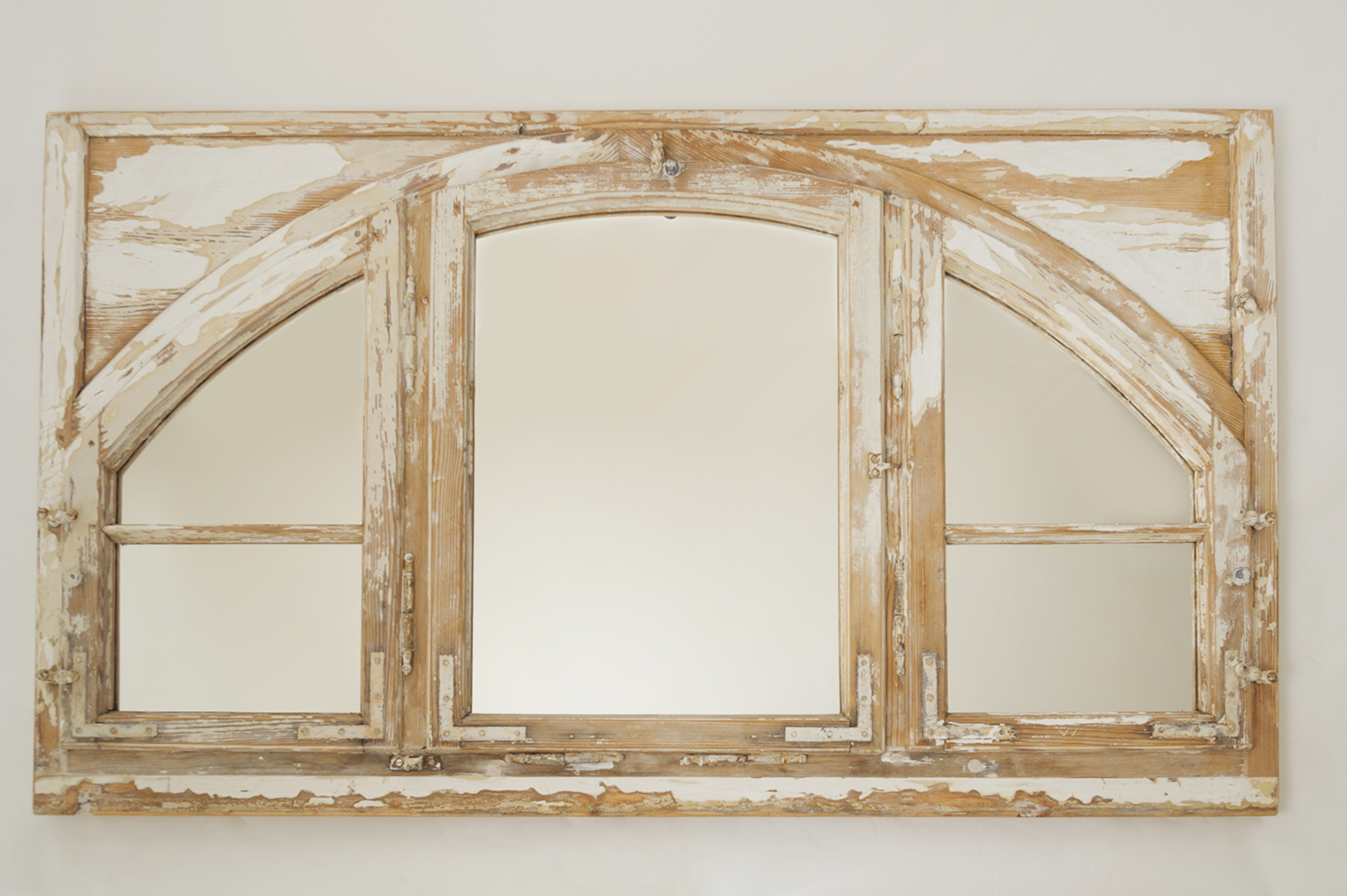 Unusual French window mirror Nikki Page Antiques