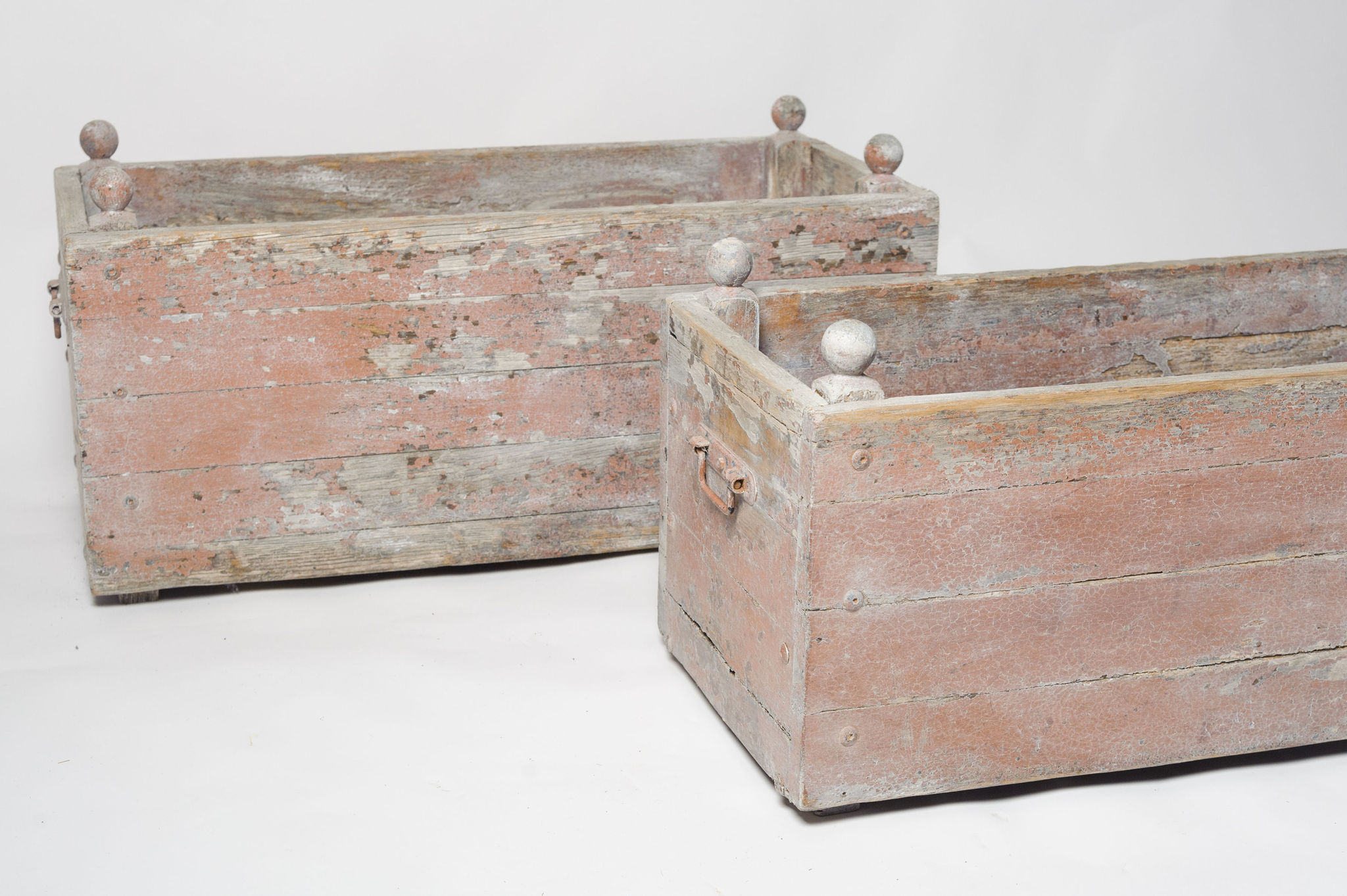 Antique French pair of planters | Nikki Page Antiques