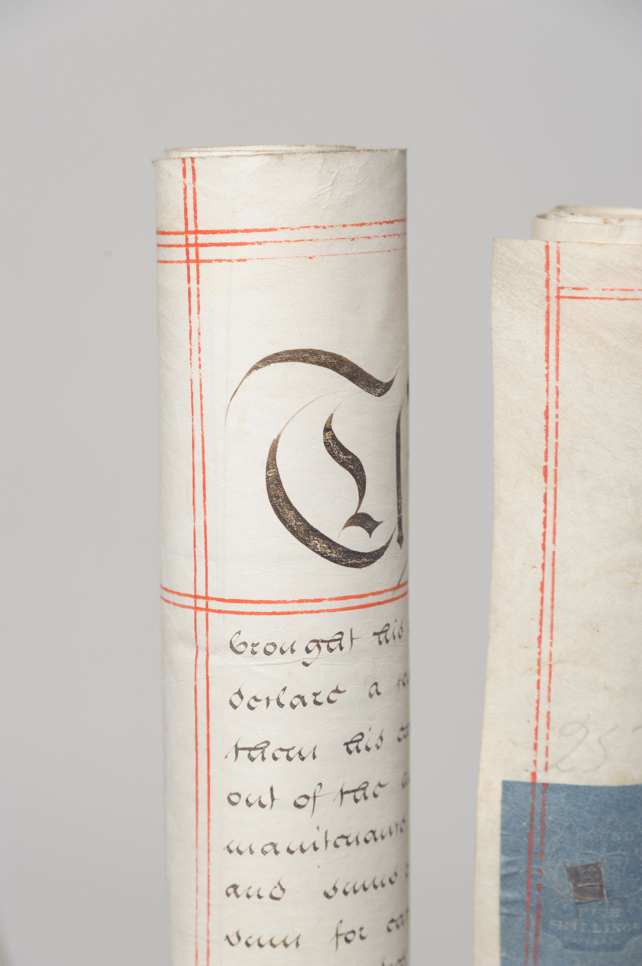 19th Century Vellum documents Nikki Page Antiques