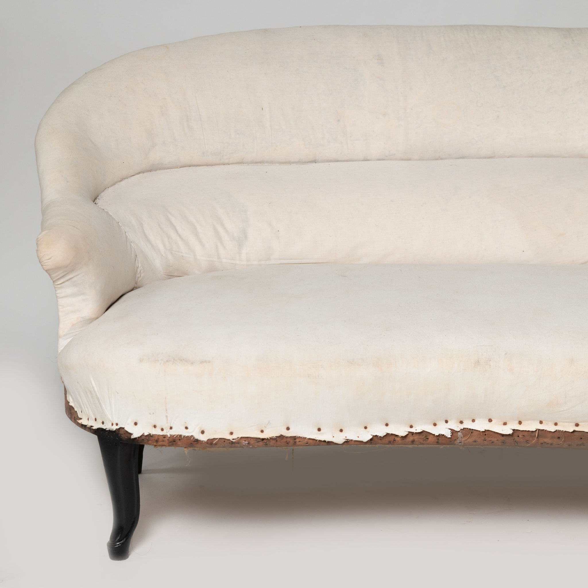 Small antique French sofa Nikki Page Antiques