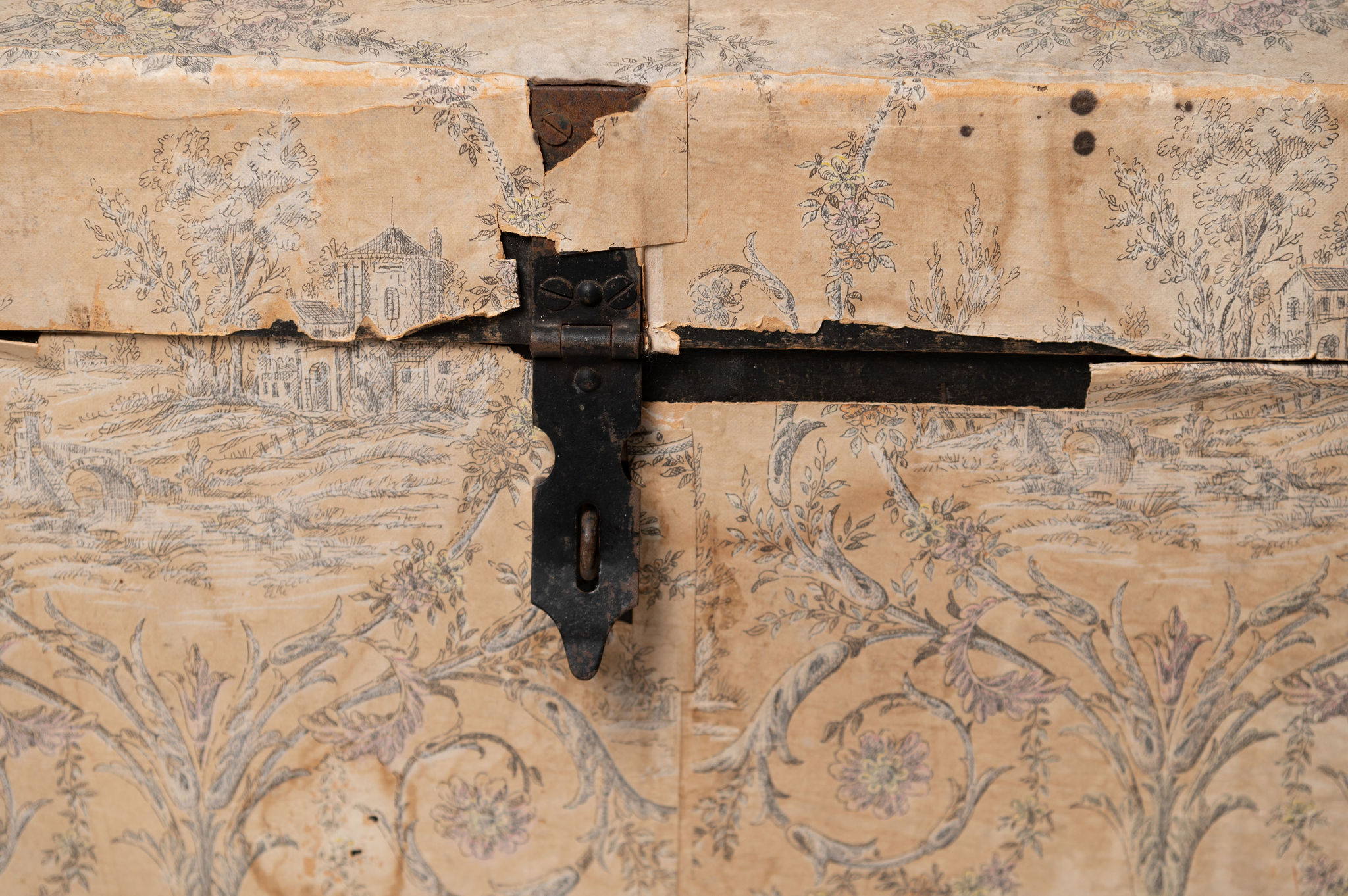 Large antique French box Nikki Page Antiques